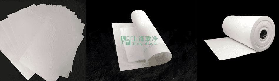 干法工艺制备气凝胶膜片材料