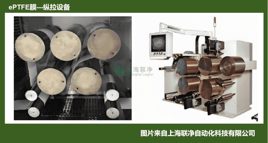 PTFE结构与ePTFE膜生产工艺